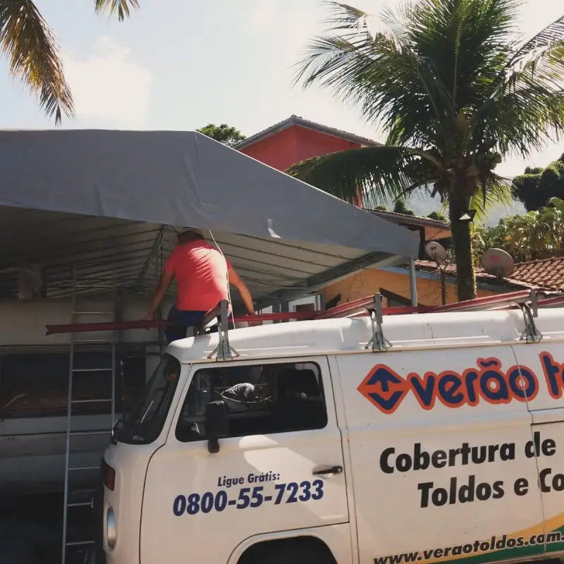 Instalação de toldos